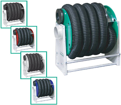 Manual Exhaust Hose Reel from Sourcetec
